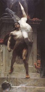 Ajax and Cassandra by Solomon Joseph Solomon, 1886